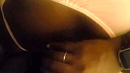 ebony woman sucks monster cock before bed