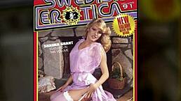 swedish vintage magazine shows erotic antique scenes