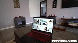 Stepmom krissy lynn sensual fuck with stepson