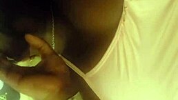 ebony woman sucks monster cock before bed