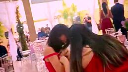 Latina Wife Exhibits Pussy Publicly At Friend's Wedding