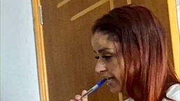 Perverted GRANDMA Receives DELIVERY GIRL With DICK OUT! What Happens Next?