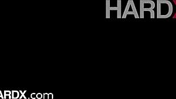 This teen squirts from anal with monster cock