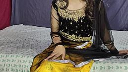 indian couple malkin and driver explore youthful adventures in rural setting