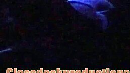 Black-Light Secret Model In Backroom Casting, Rough Oral Sex Behind The Scenes, Wet And Sexy?