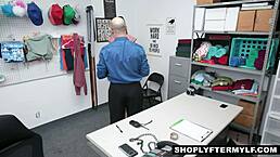 gia vendetti is a sexy latina milf shoplifter that loves getting fucked with the cop after being caught stealing