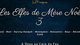 French Nursing Handjob in Les Elfes de Mère Noël 3