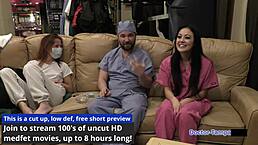 Dr. Tampa gives Blaire Celeste her yearly physical checkup! 👩‍⚕️