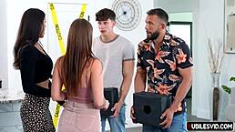 Ladies Swap Family Members On Halloween Night