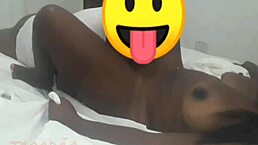 want to see this ebony babe masturbate to orgasm?