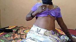 Indian Teen Inserts Vibrator Into Her Pussy On Bed For Masturbation