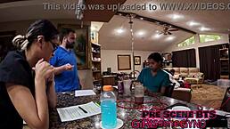 guilty until proven innocent with aria nicole and channy crossfire in domination scene