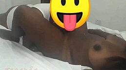 want to see this ebony babe masturbate to orgasm?