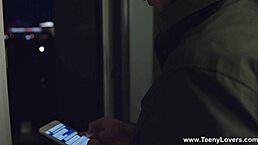 Teeny Lovers Feel Passion In First Date Anal And Cumshot