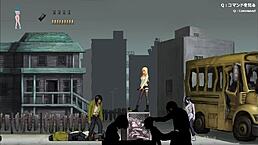 Blonde in group game part 2 of 3