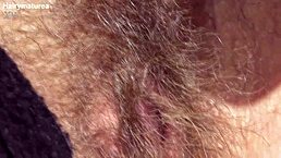 hairy mature flashes pussy in the car outdoors 🚗