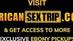 Perfect ass black babe gets railed doggystyle by big white cock, wow!