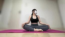 Tease Chubby Asian Girl For Cumshot!