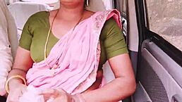 I'm cheating on my husband with boyfriend on long drive for dirty talk fucking