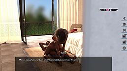 I'm in dreams of desire threesome with latisha, alex, and marcus in hentai