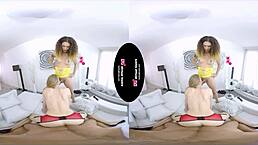 Guy pays two shemales in lingerie to fuck him hard 😏.