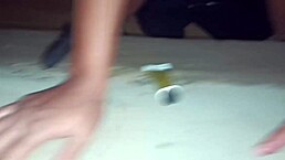 I see this slutty whore giving in the public square