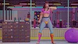 Sombra And Brigitte Engage In Naughty Face Sitting Workout With Big Tits