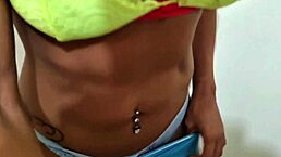 put my hand on stepmom's pussy, dick got hard, showed it, she sucked it?