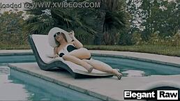 jillian janson and seth gamble find the perfect spot for intense muff diving and ass play in pov.