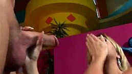 pretty blonde tries anal sex for the first time.