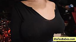 Want to see nia bleu suck brett maker's big cock?