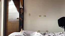 Why not ride his best friend's big cock while boyfriend's away? Allison Sweet does