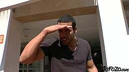 19 Year Old Model Gets Cum on Tits from Uncle