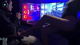 Hey, check out this Brazilian milf in a femdom handjob game competing against Marvel Spider-Man 2 😏