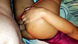 This beautiful Colombian brunette loves getting her huge ass fucked hard