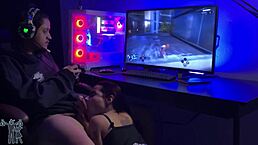 Hey, check out this Brazilian milf in a femdom handjob game competing against Marvel Spider-Man 2 😏