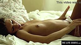 Pretty Teen Fingers Her Tight Pussy And Ass