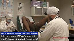 hey rina arem, spread that shaved ass for virgin anal finger and vibrator in the clinic