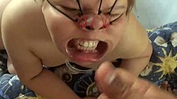 fucking her face hard