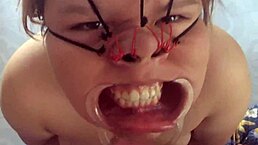 fucking her face hard