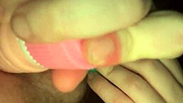 High transsexual masturbates with dildo and toys solo.