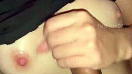 A Skinny 18-Year-Old Nerd Comes to a Blowjob Casting but Her Hands Are Shaking