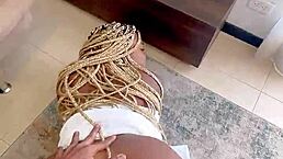 Stepsister loses bet and gets fucked in missionary.