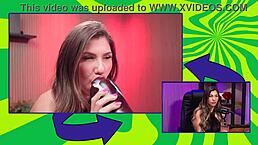 Busty Hottie Craves Deep Anal Penetration With Toys In Brazilian Lesbian Scene