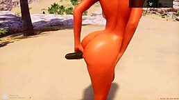 Serenia Solo Wild Life with Big Ass and Big Tits in Anal Assfucking