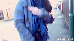 Adorable European Girl Gets Angry on London Streets