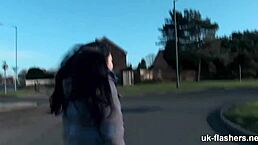 Adorable European Girl Gets Angry on London Streets