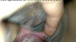 I lick her shaved pussy before fucking tight hole
