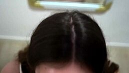 evening session of eating pussy and ass led to face fucking and swallowing cum with my neighbor girlfriend