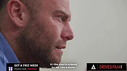 angry husband cheats on wife by fucking petite babysitter doggystyle and cumming on her face